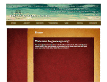 Tablet Screenshot of graceage.org